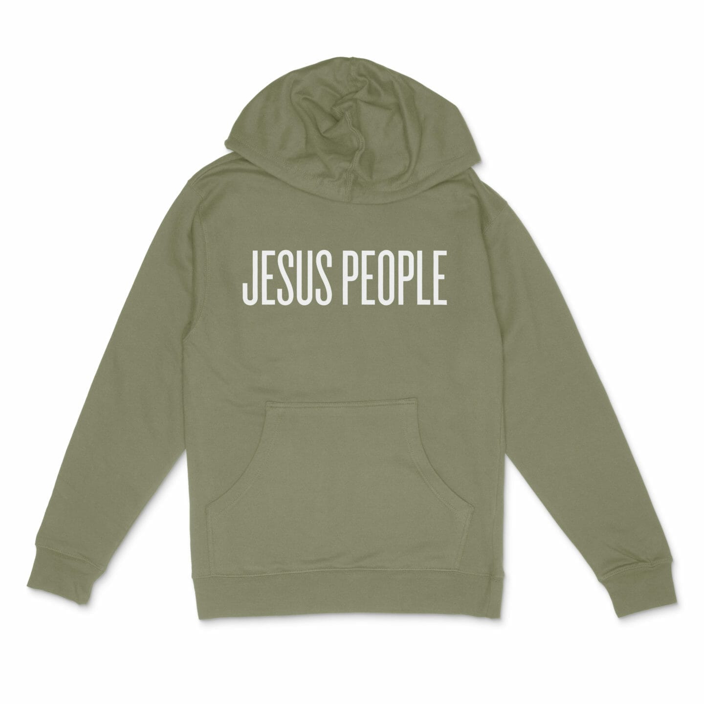 Jesus People Hoodie Olive - Jesus Image Shop